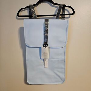 Rains Backpack Sky Light Blue Neutral Casual Unisex Waterproof Bag